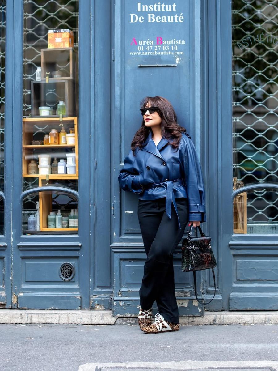 هدى حسين بإطلالات من توقيع ديور وفندي في بارييس