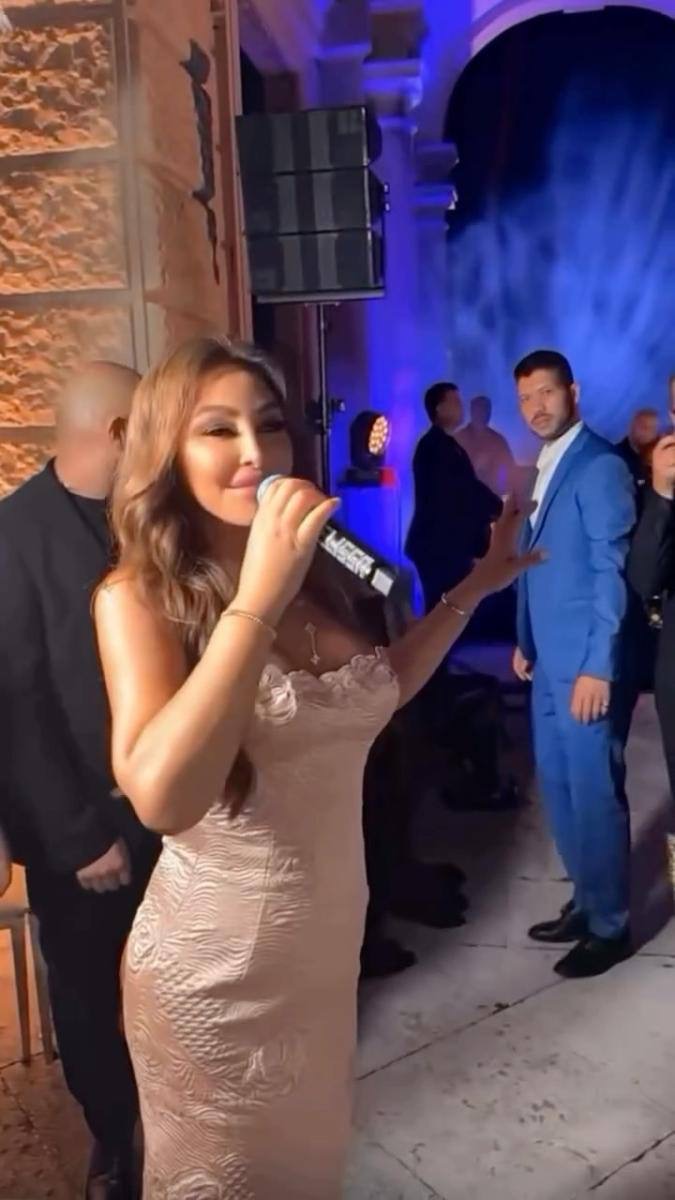 أسرار أناقة هيفاء وهبي وإليسا في حفل زفاف يومي